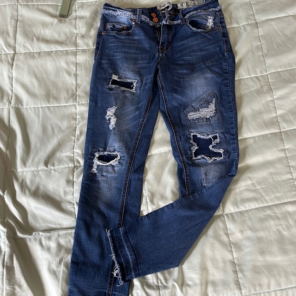 Indigo Rein ankle jeans